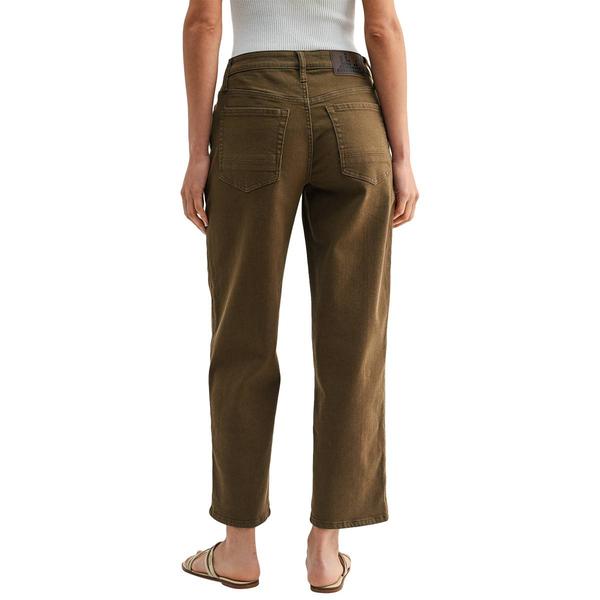Womens CITY BLUES Relaxed Olive Boyfriend Jeans alternate view
