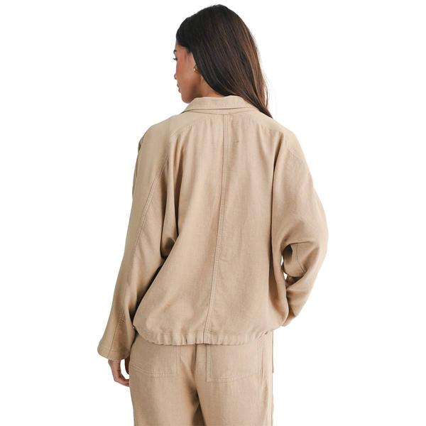 Womens CITY BLUES Long Dolman Sleeve Cropped Jacket alternate view