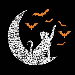 Plus Size LA Pop Art Lunar Bats Word Art Hoodie alternate view