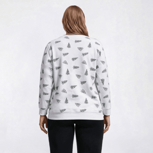 Plus Size Hasting & Smith Trees Sweatshirt alternate view