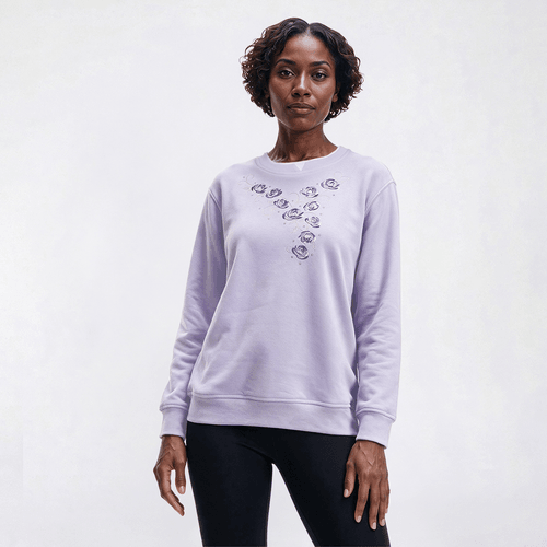 Womens Hasting & Smith Holiday Blossoms Sweatshirt
