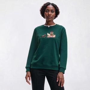 Petite Hasting & Smith Cats & Dogs Sweatshirt with Presents