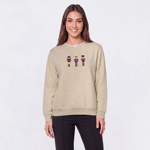 Petite Hasting & Smith Nutcracker Trio Sweatshirt