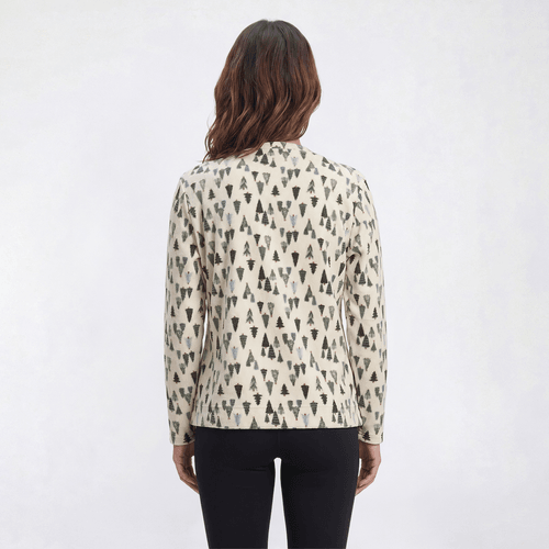 Womens Hasting & Smith Long Sleeve Evergreen Fleece Sweater alternate view