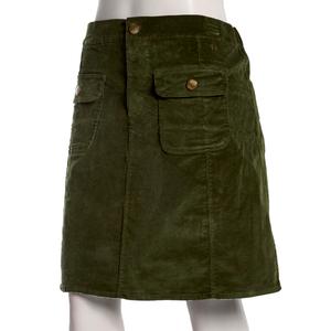 Womens Architect(R) Solid Corduroy Cargo Pocket Skirt alternate view