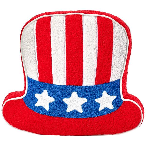 American Hat Shaped Decorative Pillow - 12x14 alternate view
