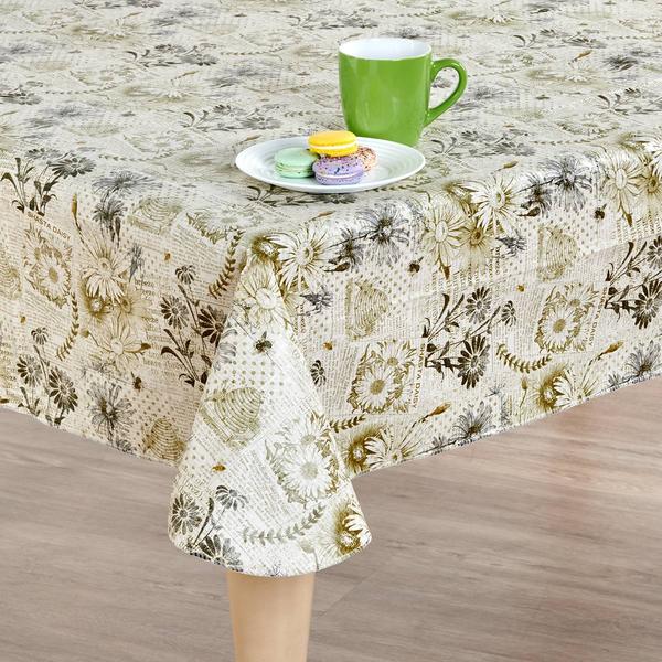 Willow & Hem Garden Almanac Print Vinyl Tablecloth