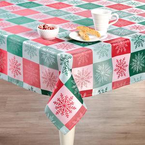 Snowflake Story Jacquard Tablecloth
