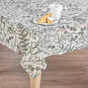 Willow & Hem Fall Elements Print Linen Tablecloth