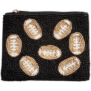 Womens Curated Collection Footballs Coin Purse
