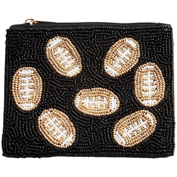 Womens Curated Collection Footballs Coin Purse