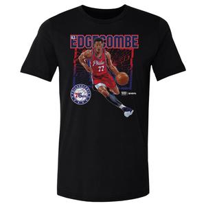 Mens NBA VJ Edgecombe 76ers Shattered Short Sleeve Player Tee