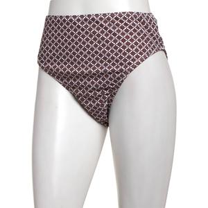 Womens Cupshe Geometric High Waist Swim Bottoms