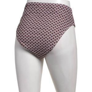 Womens Cupshe Geometric High Waist Swim Bottoms alternate view
