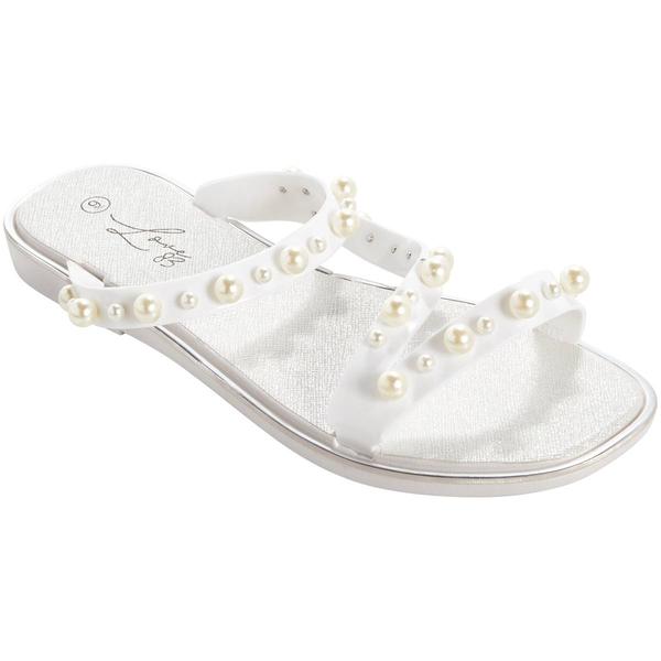 Womens Love 83 Straps with Pearls Sandals