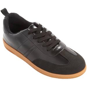 Womens Love 83 Solid Black Fashion Sneakers alternate view