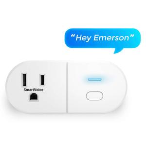 Emerson Smartvoice Single Outlet Plug alternate view