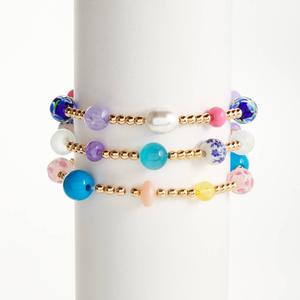 Ashley Assorted Shapes Stretch Bracelet Set