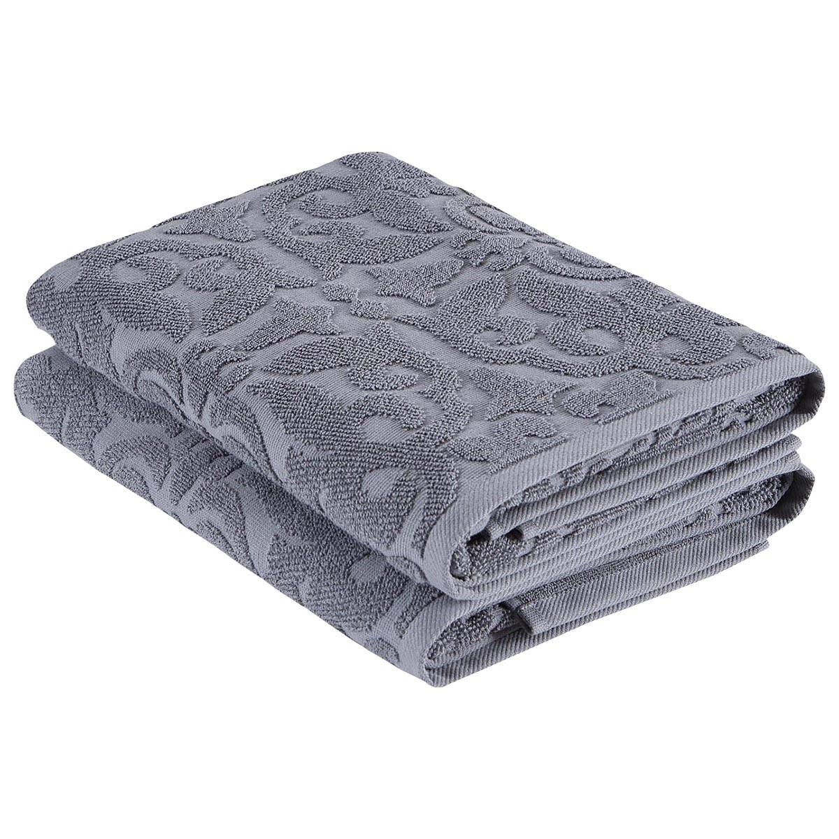 Ozan Premium Home Patchouli 2-Pc. Bath Towels Set - Dusty Blue