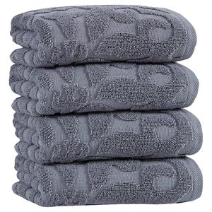 Ozan Premium Home Turkish Cotton Patchouli 4pc. Hand Towels alternate view