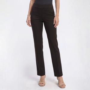 Womens AK Anne Klein Grace Pull-On Crepe Trousers