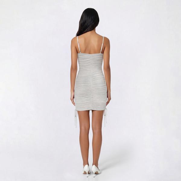 Juniors Jump Side Tie Ruched Sheath Dress alternate view