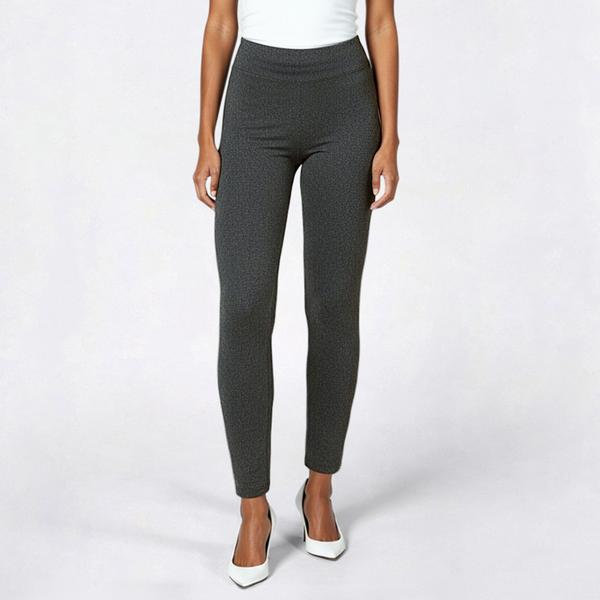 Juniors Plus Jolie & Joy Yummy Solid Knit High Rise Leggings alternate view