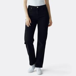 Juniors No Comment Mid Rise Straight Leg Carpenter Jeans