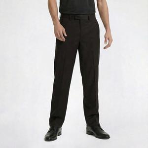 Mens Haggar(R) Chocolate Twill Dress Pants alternate view