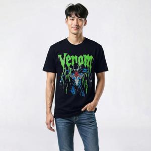 Young Mens Venom Drips Short Sleeve Graphic Tee