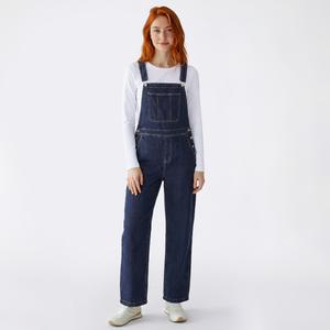 Juniors Celebrity Pink Overall High Rise Relaxed Fit Jeans