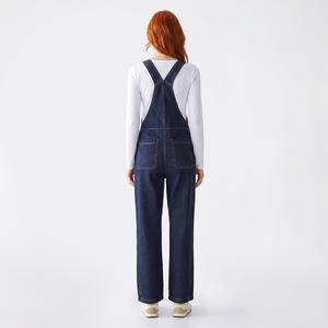 Juniors Celebrity Pink Overall High Rise Relaxed Fit Jeans alternate view