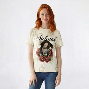 Juniors C-Life Aaliyah Rose Graphic Tee