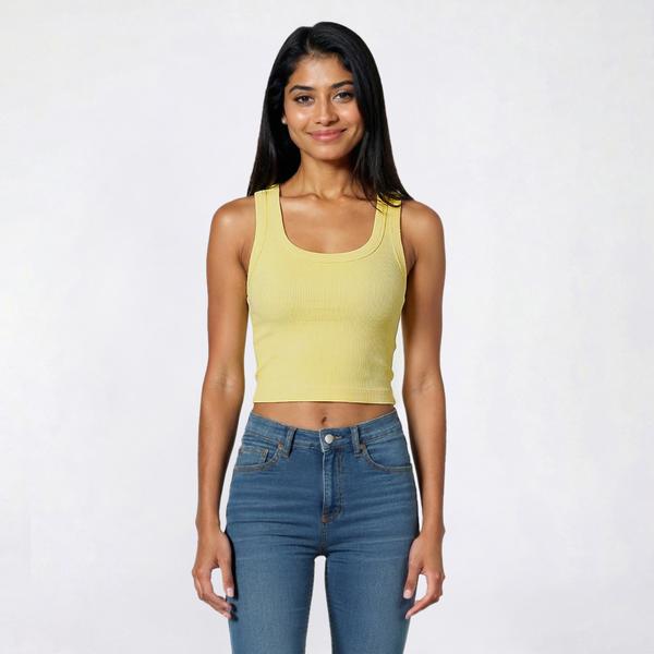 Juniors Wallflower Ashe Cloud Bra Cup Tank Top