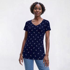 Womens Architect(R) Anchors Short Sleeve Tee