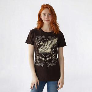 Juniors Attitude Not Included Swan Graphic Tee