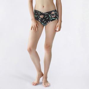 Womens Cupshe Floral Twist Front Hipster Swim Bottom