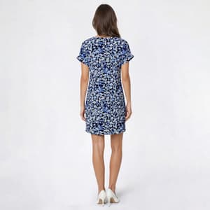 knee length dresses for ladies It's Easy Short Sleeve Midi Dress