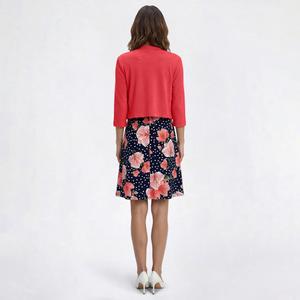 Petite Perceptions 3/4 Sleeve Floral Jacket Dress alternate view