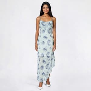 knee length dresses for ladies Juniors Mackenzie Chiffon Dress main image 1