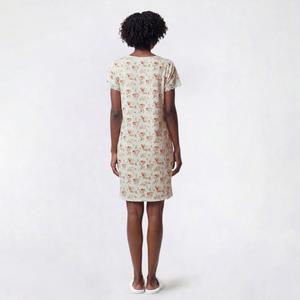 Womens Elizabeth & Nicole Wallpaper Floral Lace Trim Nightgown alternate view