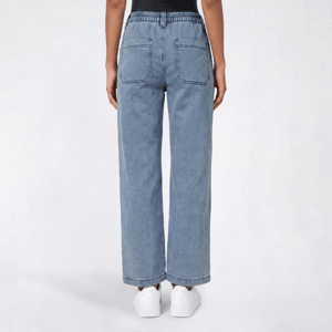 Juniors Gogo Jeans Floral Print Jeans alternate view