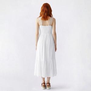Juniors Angie Illusion Waist Double Midi Dress alternate view