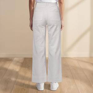 Womens Draper James Double Button Wide Leg Pants alternate view