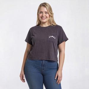 Juniors Plus Attitude Not Included Sunflower Graphic Tee