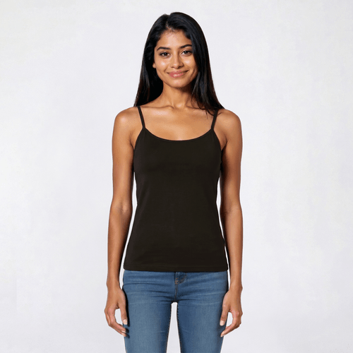 Juniors Cotton Candy Butter Soft Padded Shelf Bra Camisole alternate view