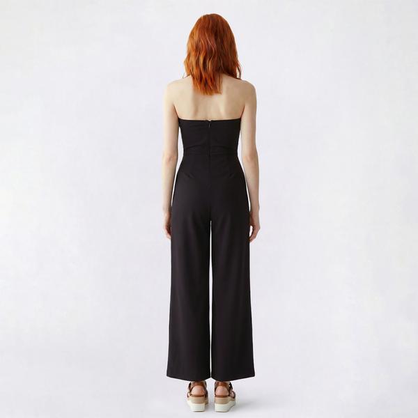 Juniors Madden Girl Knit Dobby Strapless Vest Jumpsuit alternate view
