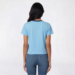 Juniors Freeze Stitch 02 Contrast Skimmer Tee alternate view