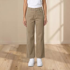 Womens Draper James 5 Pocket Railroad Stripe Wide Leg Pants