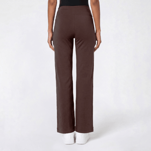 Juniors No Comment Fold Over Waist Straight Leg Pants alternate view